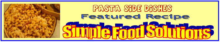 pasta side dish header
