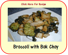 broccoli with bok choy recipe