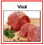 raw veal button