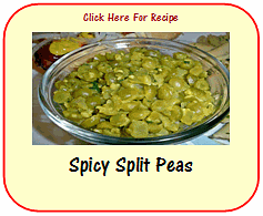 Spicy Split Peas recipe