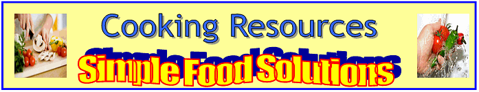 cooking resources main page