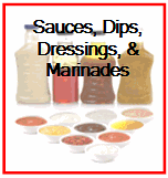 sauces dips dressings marinades recipes
