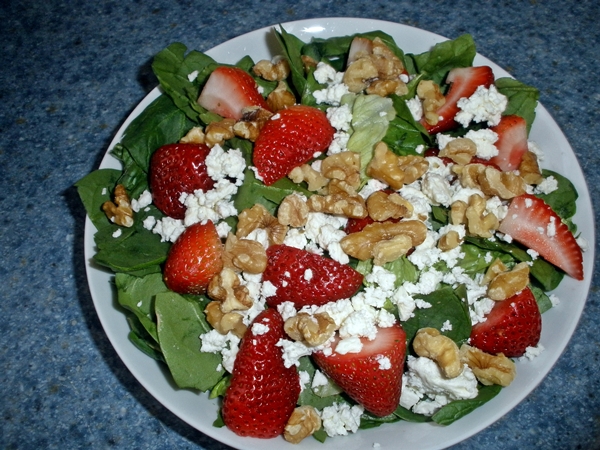 Feta and Strawberry Salad recipe