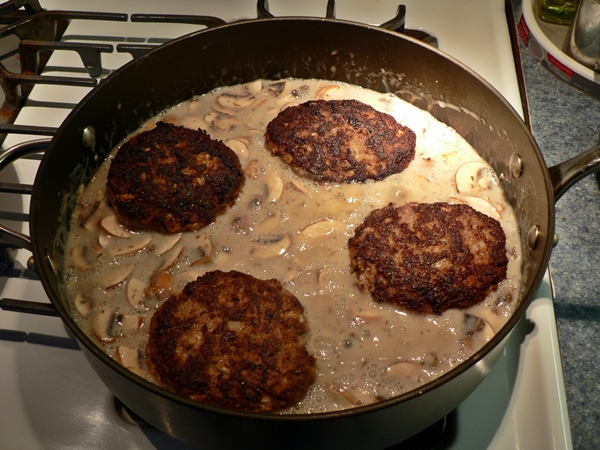 Lamb Salisbury Steak recipe