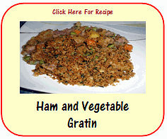 Ham & Vegetable Gratin recipe