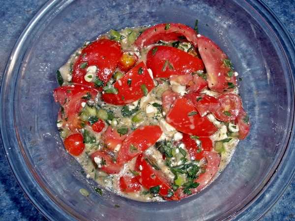 Tomato Feta Salad recipe