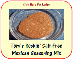 Tom's Rockin' Salt-Free Mexican Seasoning Mix recipe
