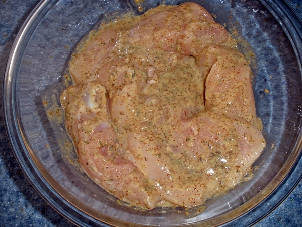 Spicy Mustard Panko Crusted Chicken Breast recipe