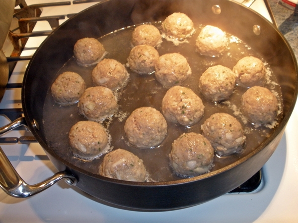 Italian Steamed Meatballs recipe