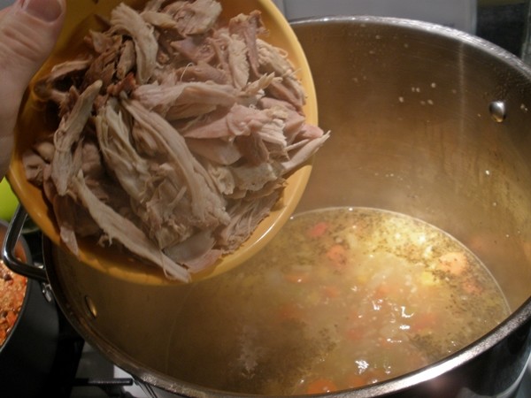 Simple Roasted Turkey Soup recipe