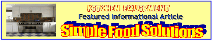 kitchen equipment information articles