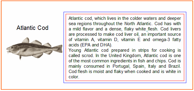 atlantic cod info